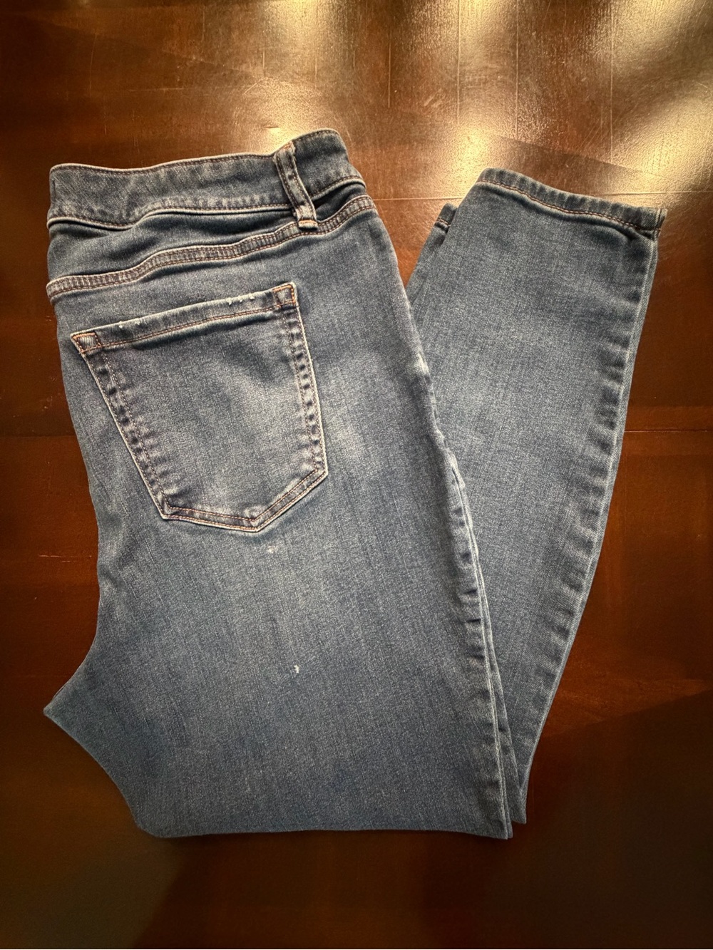 Lane Bryant Medium Blue Skinny Jeans